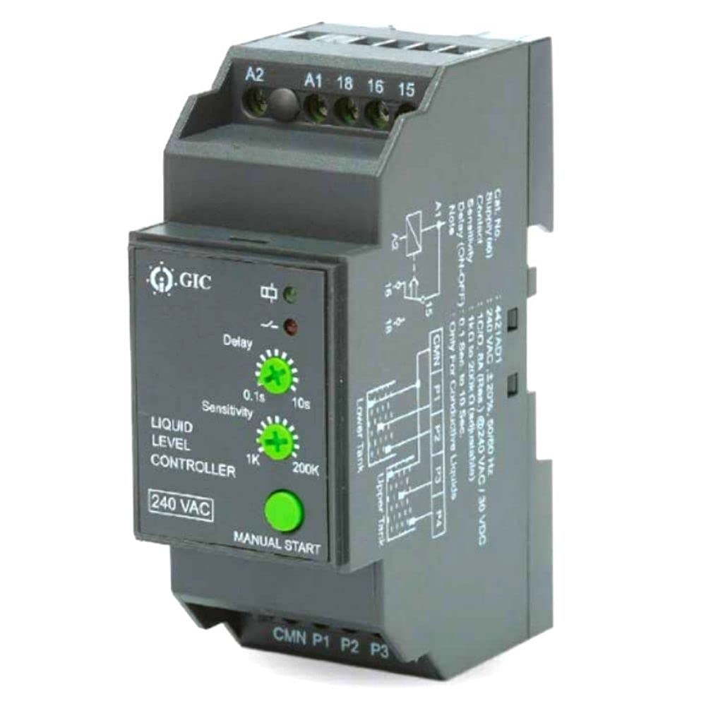 GIC Water Level Controller 4421AD1, 240VAC with 3 Sensor Pro – Econtroldevices