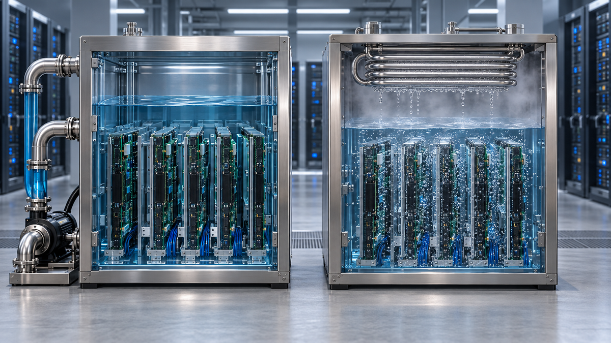 Difference Between Single-Phase Cooling Fluids and Two-Phase Cooling Fluids