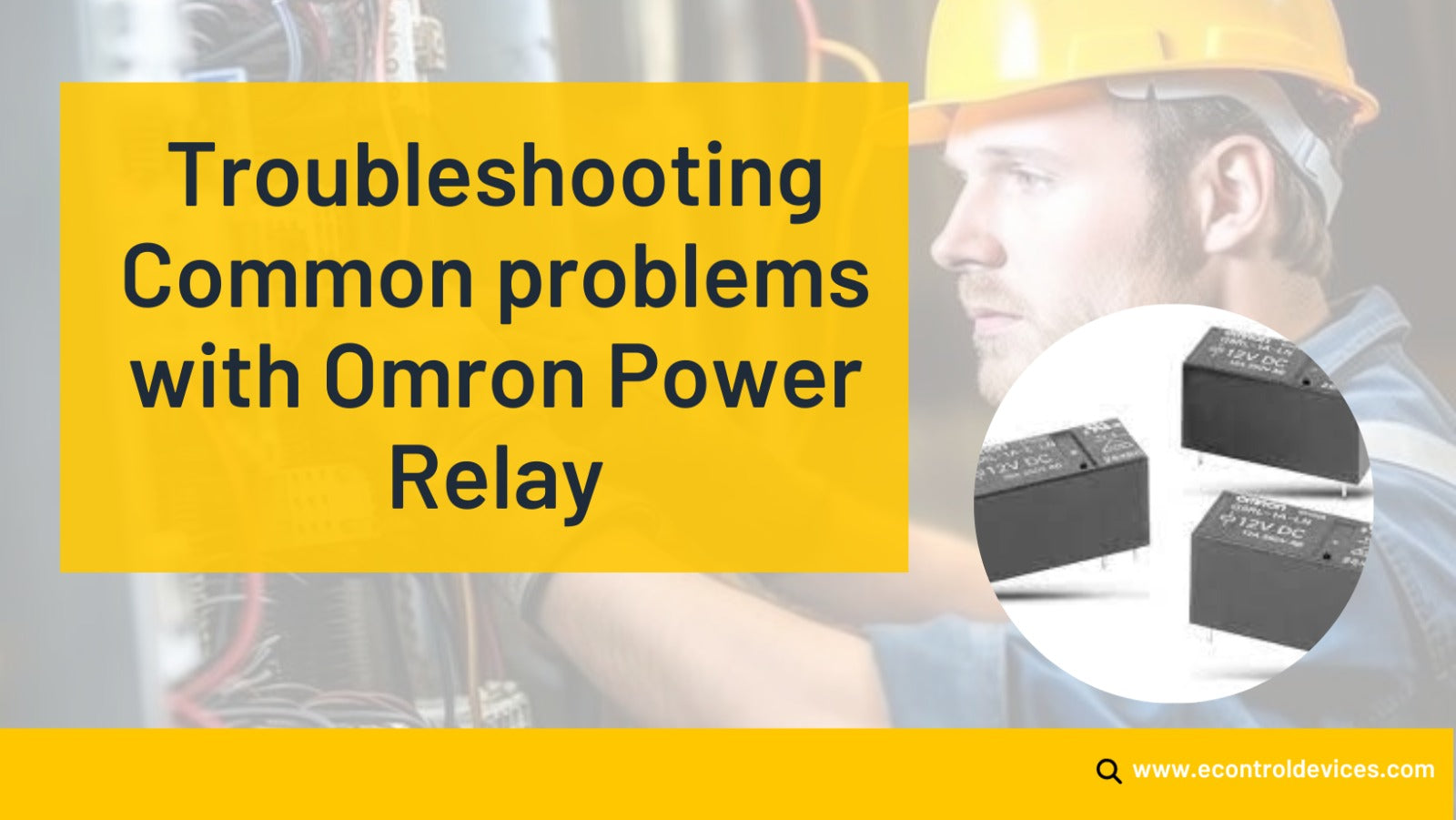 Troubleshooting common problems with Omron power relay