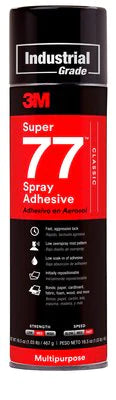 3M Super 77 Spray Adhesive