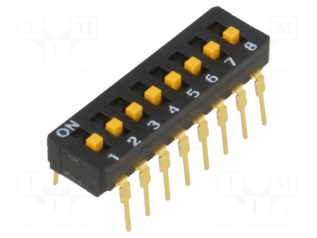 A6D-8103 DIP Switches/SIP Switches