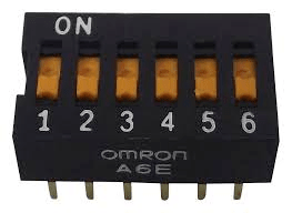A6E-6101-N DIP Switches/SIP Switches