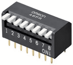 A6FR-9104 DIP Switches