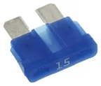 BK-ATC-15 Automotive Fuses 15A 32Vdc 1kA IR Blue