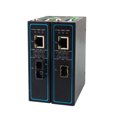 EF24 Series Smart Media Converter  | Gigabit Ethernet to Fiber Converter