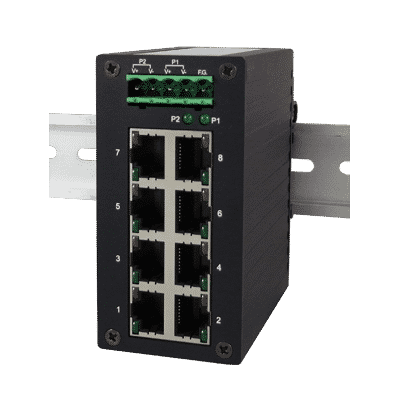EH2308 Industrial 8-Port Unmanaged Fast Ethernet Switch