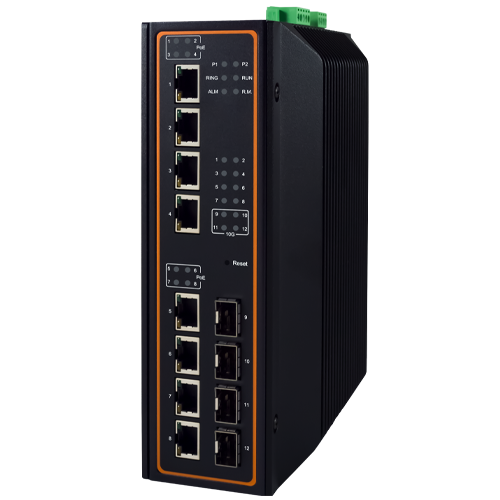 EHG7512-4PoE-4SFP-410GSFP (Marine) ATOP Technologies | Switches, Hubs