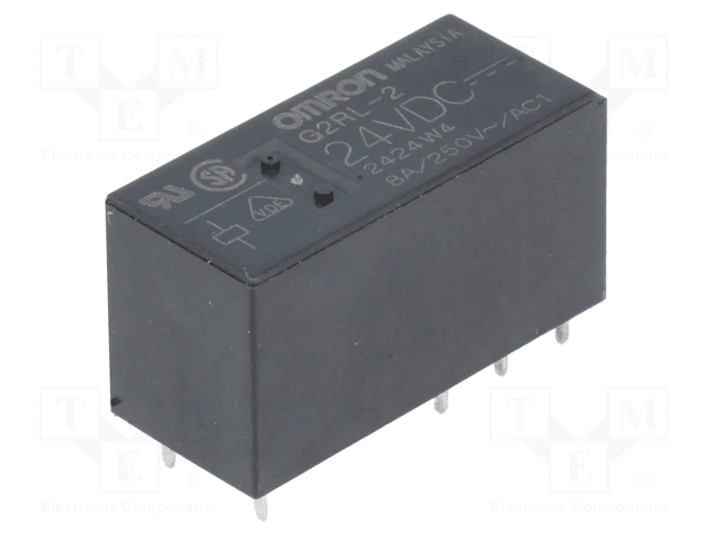 G2RL-2-DC24 General Purpose Relays DPDT 24VDC