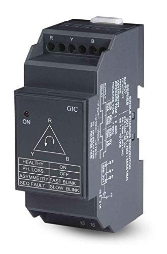GIC MA51BC Voltage Monitoring Relay SPDT 5 A DIN Rail 250 V Screw Terminal