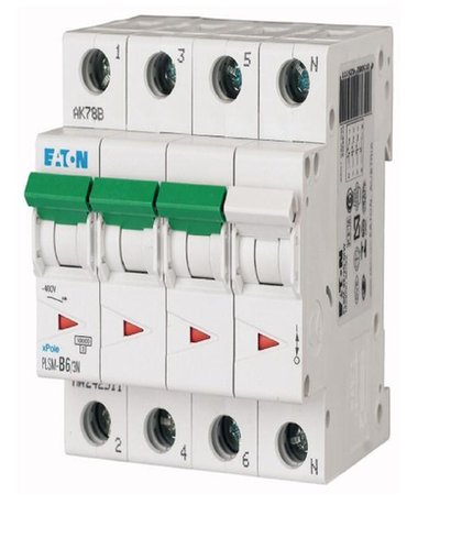 PLSM-C6/3N-MW EATON ELECTRIC - Circuit breaker