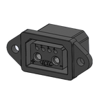 Female Combo Connector 2 Power + 4 Data Signal | EV battery connector
