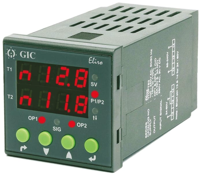 GIC V7DFTS3 Multifunction 110-240 VAC Programmable Digital Timer