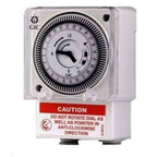 L&T GIC Time Switch J648B1 Quartz Analog Time Switch 240 VAC Base/DIN Mounting, 15 x 15 x 15, White