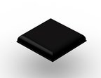 SJ-5705 Rubber Bumpon | BLACK Mounting Fixings