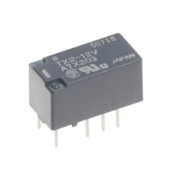 Low Signal Relays -2A 12VDC DPDT NON-LATCHING TX2-12V