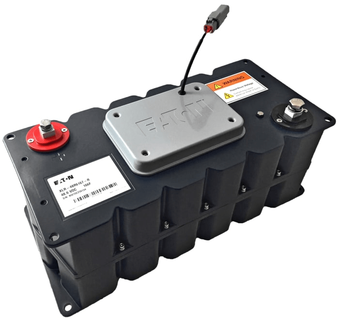 XLR-48R6167-R SUPERCAPACITOR, 166F, 48.6V