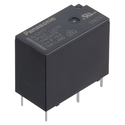 ALQ312 (12 VDC, 10 Amp) PCB Power Relays