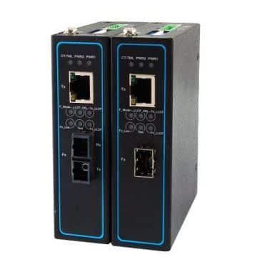 Atop EF24-1G-1Fs-SC-10 - Gigabit Ethernet-to-Fiber Media Converter