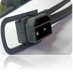 Male Combo Cable Connector 2 Power + 6 Data Signal