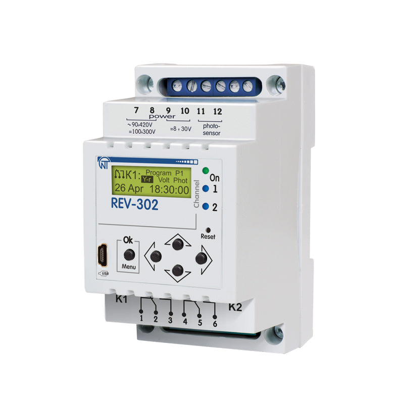 16A 220V/50Hz multi-functional relay REV-302