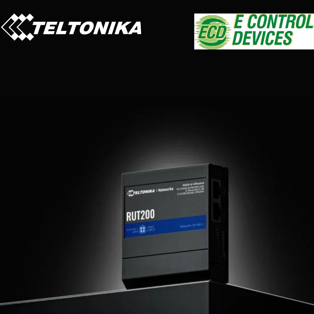 Ethernet RUT200 INDUSTRIAL CELLULAR ROUTER