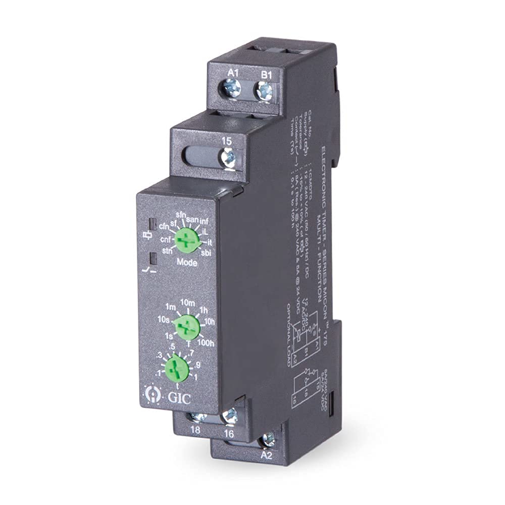 L&T GIC 12SDT0 Micon 175 Star Delta Start Timer 240VAC