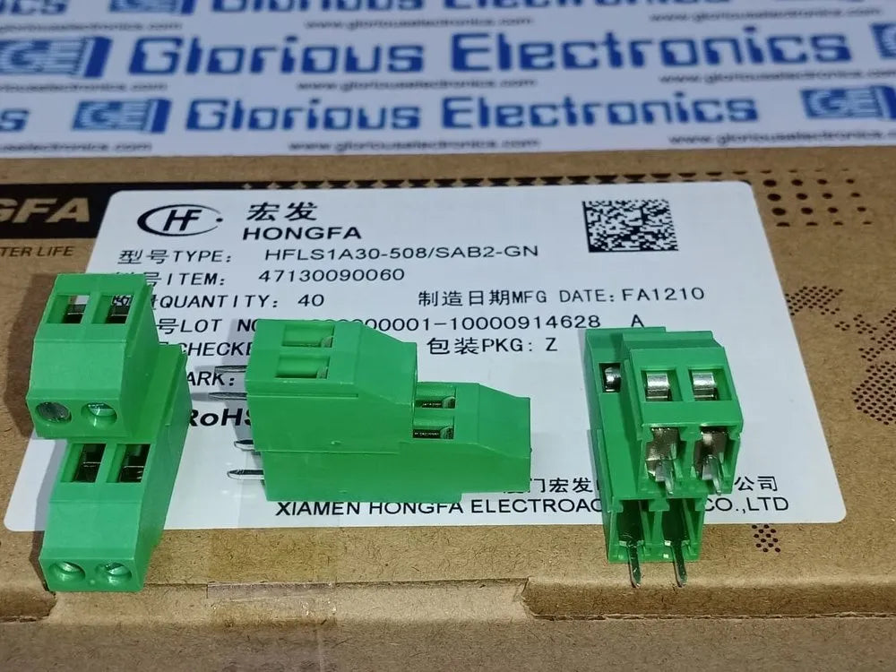 HFLS1A30-508/SAB2-GN Hongfa Connectors