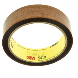 Low Static Polyimide Film 5419 Tape 1"X36YDS Roll