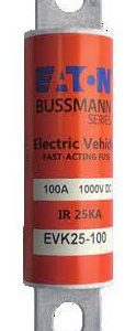EVK25-100 ELECTRIC VEHICLE FUSE, 100A, 1000VDC, S25, M8