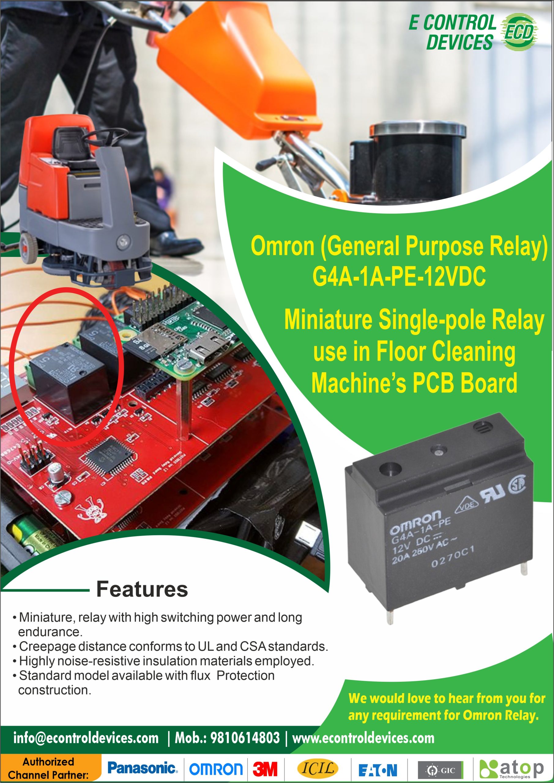 Use Cases of Omron Relays in Heavy Industrial Electronic Machinery